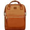 Kah&Kee Zaino in Pelle Donna per Lavoro e Scuola, Antifurto, 15 Pollici, Borsa Porta PC, Zaino da Viaggio