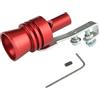Generico Turbine Sound Enhancer - Booster Sound di scarico in lega di alluminio | Fischietto turbo leggero resistente alla ruggine | Usura Resonatore ruvido resistente alla piattaforma per auto per camion moto