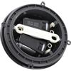 Stylebest Regolatore Motore Specchietto Retrovisore Anteriore Esterno, Sostituzione ABS Durevole per C2 C3 C4 DS4, Installazione Semplice per i Conducenti