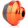 Generic Protezioni Telaio Forcella Anteriore Protettivi e Durevoli per Protezione Anticaduta Moto, per Ciclomotori Scooter, Lega di Alluminio CNC (set di 2) (ORANGE)