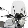 GIVI 8206A Parabrezza Trasparente Compatibile con Moto Guzzi V7 850 Stone Special (2021-2023) Senza Attacchi