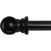 Barcetine Bastoni lunghi per tende, diametro 2,5 cm, resistenti, per soggiorno, camera da letto, balcone, con 4 staffe regolabili, per grandi finestre da 305 a 432 cm