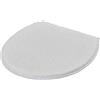 Kleine Wolke Soft 8888114104 - Copriasse WC, 47 x 50 cm, Colore Bianco Neve