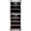 CASO WineComfort 1260 Smart | Frigorifero per vino per 126 bottiglie | App controllabile, 2 zone per 5 - 20 °C, illuminato a LED, filtro UV, vetro, acciaio inox