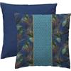 OMBRA Cuscino Velvet Combi piume con imbottitura, 45 x 45 cm