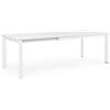 Bizzotto Tavolo Allungabile In Alluminio Bianco Per Esterni 100x160-240 Konnor Bizzotto