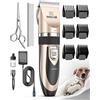 oneisall Tosatrice per Cani Professionale rumore basso Rasoio per cani Toelettatura Cani Gatti Animali Tosatore