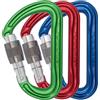 DMM Shadow Screwgate Colour Pack set 3 moschettoni da arrampicata