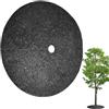 Generic Tappetino per pacciamatura ad anello per albero, copertura rotonda in tessuto non tessuto, riutilizzabile, tappetino protettivo per piante e piante, per esterni, giardinaggio, protezione del terreno