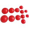 Ysyqkn Kit di Coppettazione in Silicone Premium per Una Migliore, Rosso