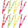 DOITOOL Occhiali 3d a Forma di Cuore in Carta, 20 Pezzi, Leggeri, Effetto Diffrazione Arcobaleno per Feste, Concerti e Vacanze