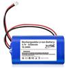 TQTHL Batteria ricaricabile agli ioni di litio da 3,7 V con connettore PH2.0/2P per prodotti elettronici fai da te, giocattoli, illuminazione, dispositivi Bluetooth