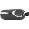 Yunseity Power Bank Portachiavi, Mini Power Bank Portatile 2000mAh Plug and Play per Esterni (BLACK)