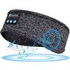 VBESTLIFE Cuffie per Dormire Wireless, Cuffie Sportive Bluetooth, 2 Altoparlanti Integrati per Dormire, Allenamento, Yoga, Rete Traspirante, Grigio