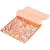 QUARKZMAN 10 Fogli di Foglia Oro Finta, 14cm x 14cm Fogli di Lamina Oro Finta Carta Variegata per Artigianato, Cornici per Foto, Unghie E Decorazioni, Bronzo Rosso Tramonto