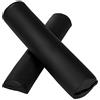 tectake® Cuscino Ortopedico, Cuscini Letto Cilindrico, Ginocchia e Schiena, Con Imbottitura Morbida, Cerniera Lampo, Facile da Lavare, Ideale Mal di Schiena e Posizione Corretta - Nero