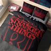 Get Trend Stranger Things Copripiumino Matrimoniale Bambini 200x200cm, Reversibile Set Letto con 2 Federe Cuscini, Accessori Camera da Letto (Multi Stranger Things, Doppio)