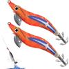 Generic Esche Artificiali | 2 Pezzi Di Esche Artificiali Morbide Galleggianti Luminose | Esca da pesca con amo | Per Lago Stagno Fiume Acqua Mare Riva Barca Esterna Subacquea Fuori Pesca