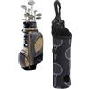 Générique Porta borsa da golf - Organizzatore di palline da golf portatile,con clip da cintura leggera e da golf per corso, pratica ed eventi di torneo