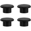 Generic Set di tappi per la polvere dei freni per mountain bike copertura del capezzolo dell'olio 4 pezzi | Tappo protettivo in silicone, barriera d'acqua fangosa, guarnizione porta freno per bici da strada