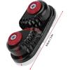 Generic Bitta a Camma Durevole per L'ingresso Rapido della Corda Accessorio con Cuscinetto a Sfera in Alluminio Leggero per la Vela 4-6 Mm 1 Confezione