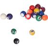 Aumotop Mini Palline da Tavolo da Biliardo Set Palline Biliardo in Resina Leggere e Resistenti 25 Mm per Sale Giochi e Bar 16 Pezzi