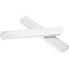 Generic Piastre Pesi in Acciaio Elettrolitico, 2 Pezzi per Gilet Regolabile e Parastinchi, Design Resistente e Antiruggine per Utenti Attivi (Modello lungo 15 cm)