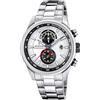 Festina Orologio Uomo Analogico in Acciaio Inossidabile 316L Argentato - Movimento al Quarzo - Cronografo - Calendario - Vetro Minerale Resistente - Impermeabile 10 ATM F20694/1 Timeless Chronograph