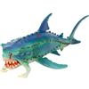 Generic Figure di Squali Squisiti Giocattoli Modello per Giochi Fantasiosi, Modello Statico per Giocattoli Animali per Bambini (M-1332 pesce mostro (la bocca può essere aperta e)