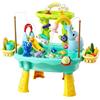 Générique Tavolo ad acqua, gioco da pesca, design elefante, giocattoli estivi, tavolo da sabbia e acqua per giovani, ideale per giardino, spiaggia, , asilo, estate, patio, campeggio, interni