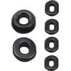 Generic Occhielli in gomma per moto, kit di 6 occhielli M6 resistenti per smorzamento delle vibrazioni, set di tappi in gomma per riparazione moto, kit assortito di gommini per moto