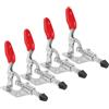 ciciglow Morsetto a Ginocchiera 45 Kg, Utensile Manuale, Morsetto a Ginocchiera, Resistenza Alla Ruggine, Carico di Bloccaggio Fisso, Morsetto a Ginocchiera Fisso per Operazioni