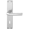 HOPPE con piastra lunga Birmingham, maniglia da 8mm-