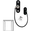 Générique Serrature per finestra - Sicurezza per bambini con chiave | da 20 cm in PVC, limitatore di apertura della porta di sicurezza per bambini, chiusura di sicurezza professionale, chiavi a vite