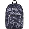 Seven Zaino Scuola FREETHINK, Doppio Scomparto, Nero, 34 L, Scomparto porta pc ablet, Tasche multifunzione, Tasca laterale porta borraccia, Scuola media e superiore, Bambini, Ragazzi