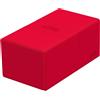Ultimate Guard Twin Flip`n`Tray 200+ XenoSkin Monocolor Rosso