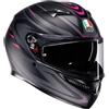 Agv Casco Moto Integrale Agv K3 SYTH Opaco Nero Rosa