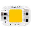 EXMOCIS Chip Cob LED 20W 30W 50W 110 V 220 V colorato IC Smart Chip caldo bianco freddo bianco per faretti di fai da te perline luce rosso verde giallo verde-220 V._Bianco caldo_20w.