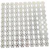 EXMOCIS 100pcs 500pcs 100 0pcs / lot LED 1 * 100pcs PCB Chip Beads 1W 3W 5W LED ad alta potenza LED dissipatore di calore alluminio 20mm piastra di base colore bianco-20mm PCB._100 pz.