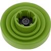 Elprico Diffusore per Asciugacapelli Portatile Pieghevole per Capelli Ricci di Lunga Durata Ideale per i Viaggi Silicone ABS Universale (GREEN)