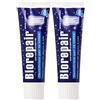 Biorepair - Dentifricio protettivo notturno da 75 ml, protegge e ripara da erosione acida e placca, sicuro per tutta la famiglia