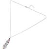 Beaupretty Collana Inossidabile con Portacristallo Pendente Cesta per Pietre Design e Regolabile Accessorio per Ogni