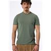 Zanone T-shirt Slim-fit IceCotton Verde Uomo