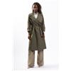 max mara the cube Max Mara UTrench Midi Kaki Donna