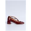 A.Bocca Pump Two for Love in Vernice Bordeaux Donna