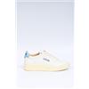 Autry Sneaker MEDALIST AULW TB01 Pelle Bianco/Azzurro Donna