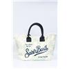 Mc2 saint barth Borsa Vanity Jungle Bianco/verde Donna
