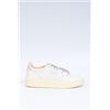 Autry Sneaker Medalist AULW SW02 Bianco/argento Donna