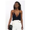 Elisabetta franchi Top a Body Nero Donna