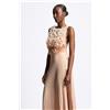 Elisabetta franchi Abito Red Carpet in Tulle Cipria Donna